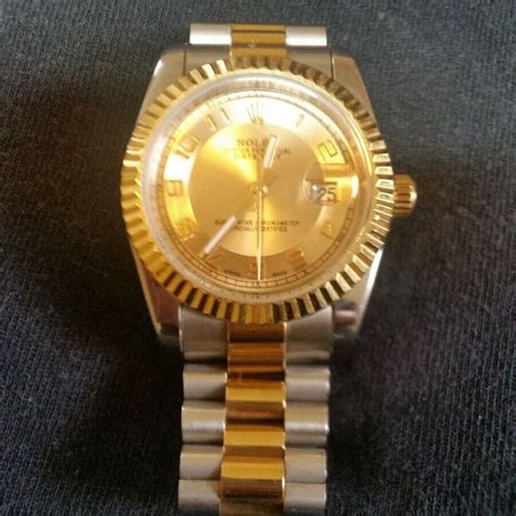 rolex gold shell watch|rolex f181599.